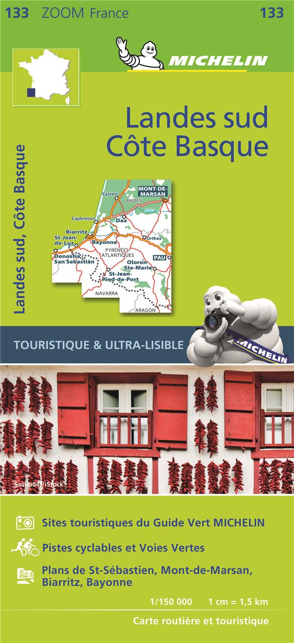 Cartes Zoom n.133 : Llandes sud - Côte basque (édition 2018)