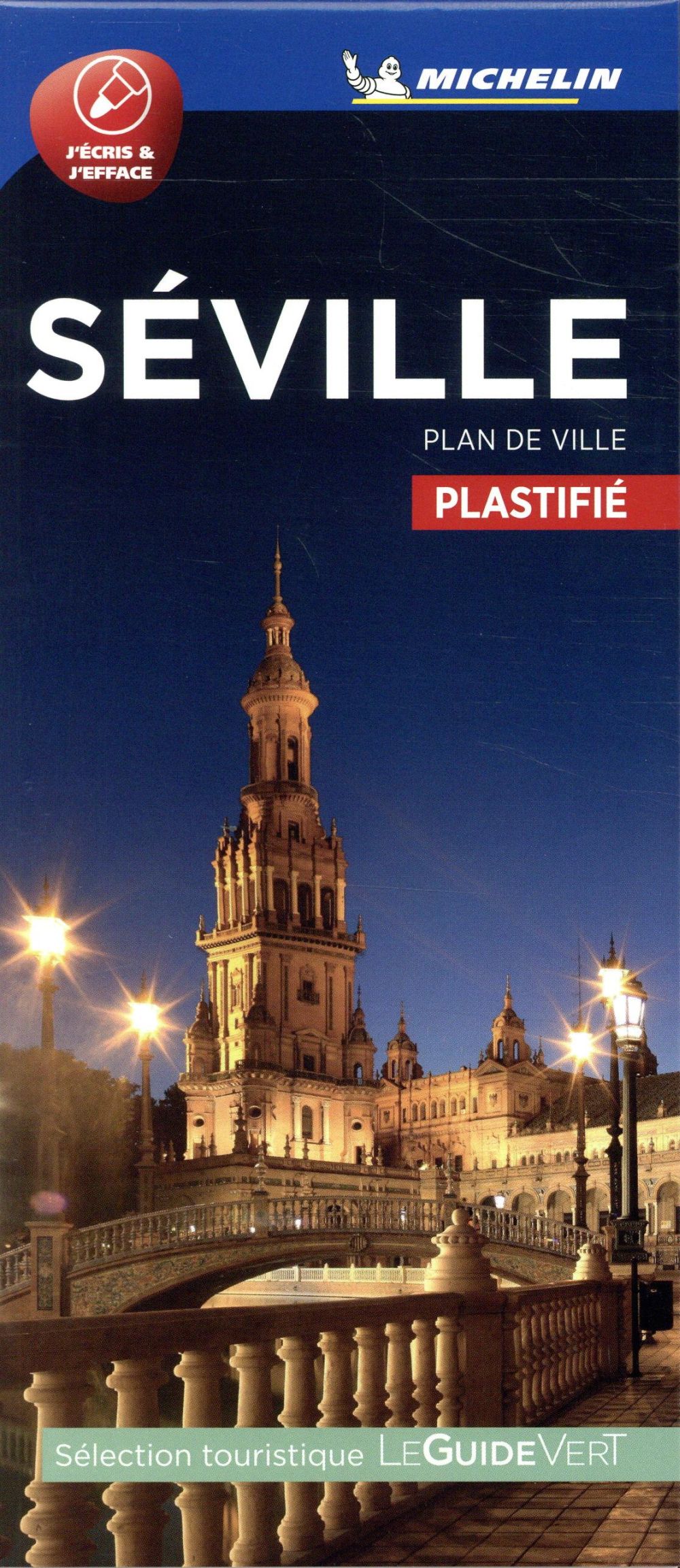 Seville - plan de ville plastifie - flash vidéo