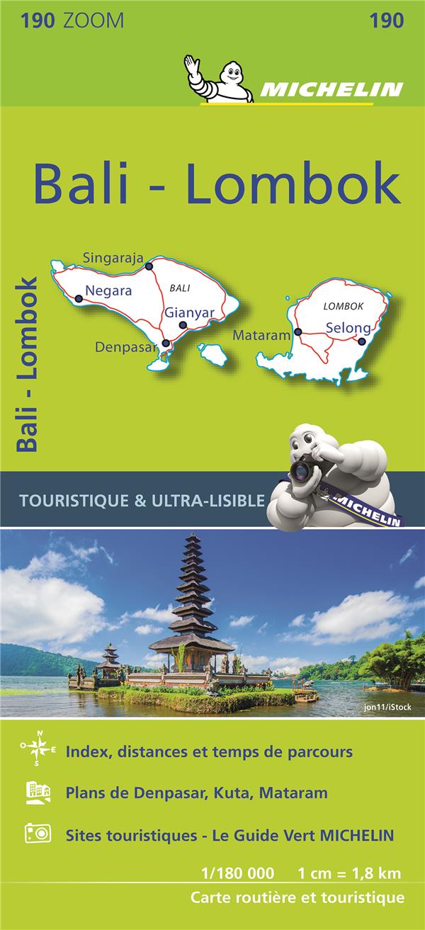 Cartes Zoom n.190 : Bali-Lombok