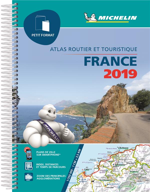 France ; atlas routier et touristique (édition 2019) - flash vidéo