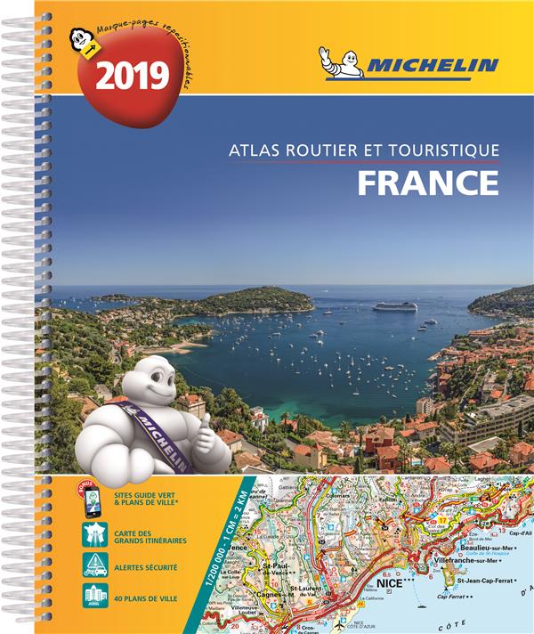 France ; atlas routier et touristique (édition 2019)
