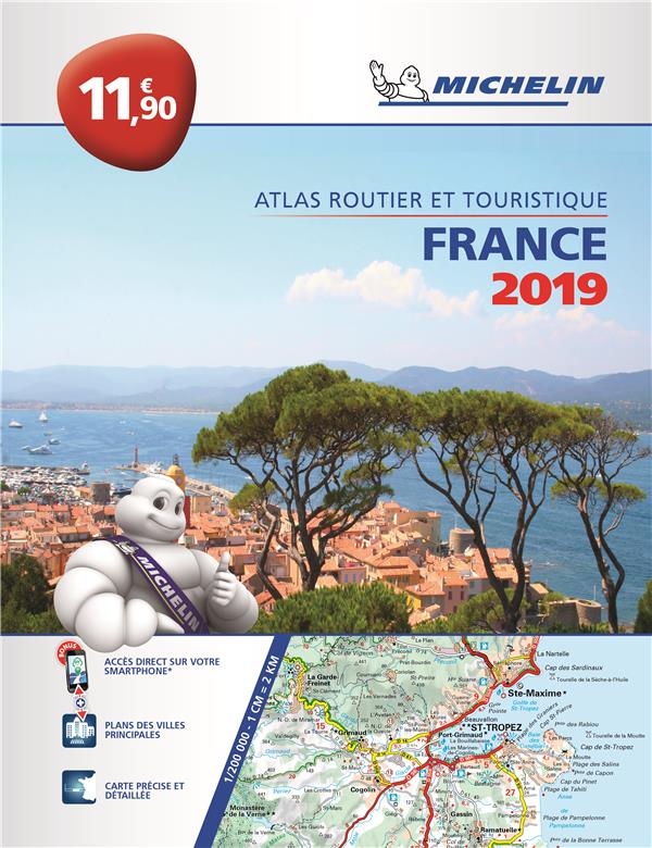 France ; atlas routier et touristique (édition 2019) - flash vidéo