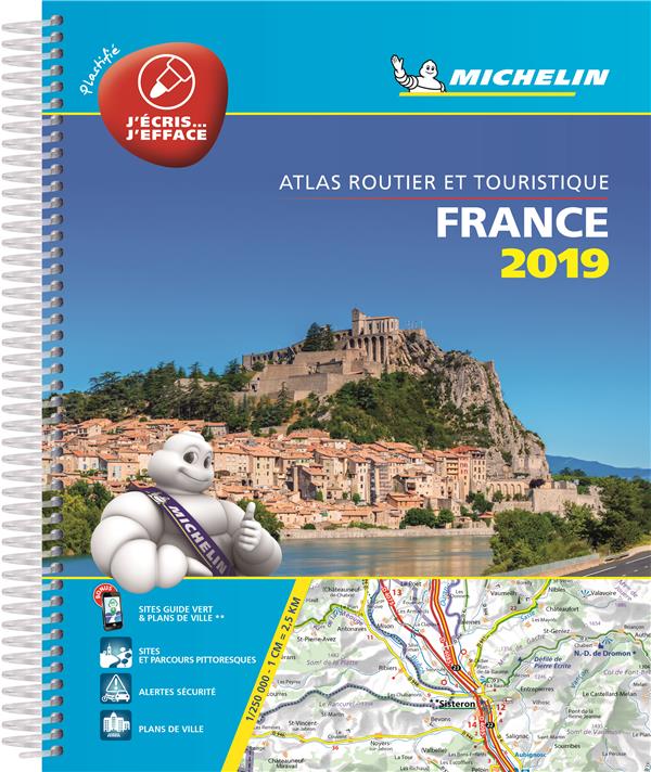 France ; atlas routier et touristique (édition 2019) - flash vidéo