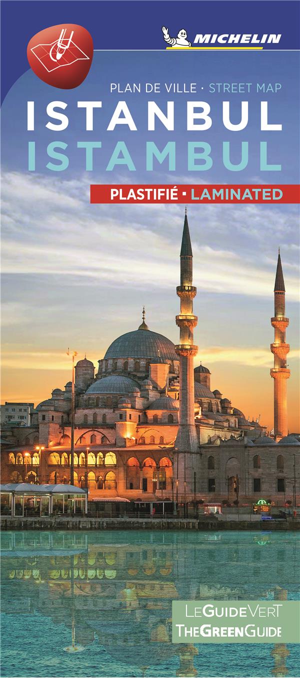 Istanbul ; plan de ville plastifié ; Istanbul ; citymap laminated (édition 2021) - flash vidéo