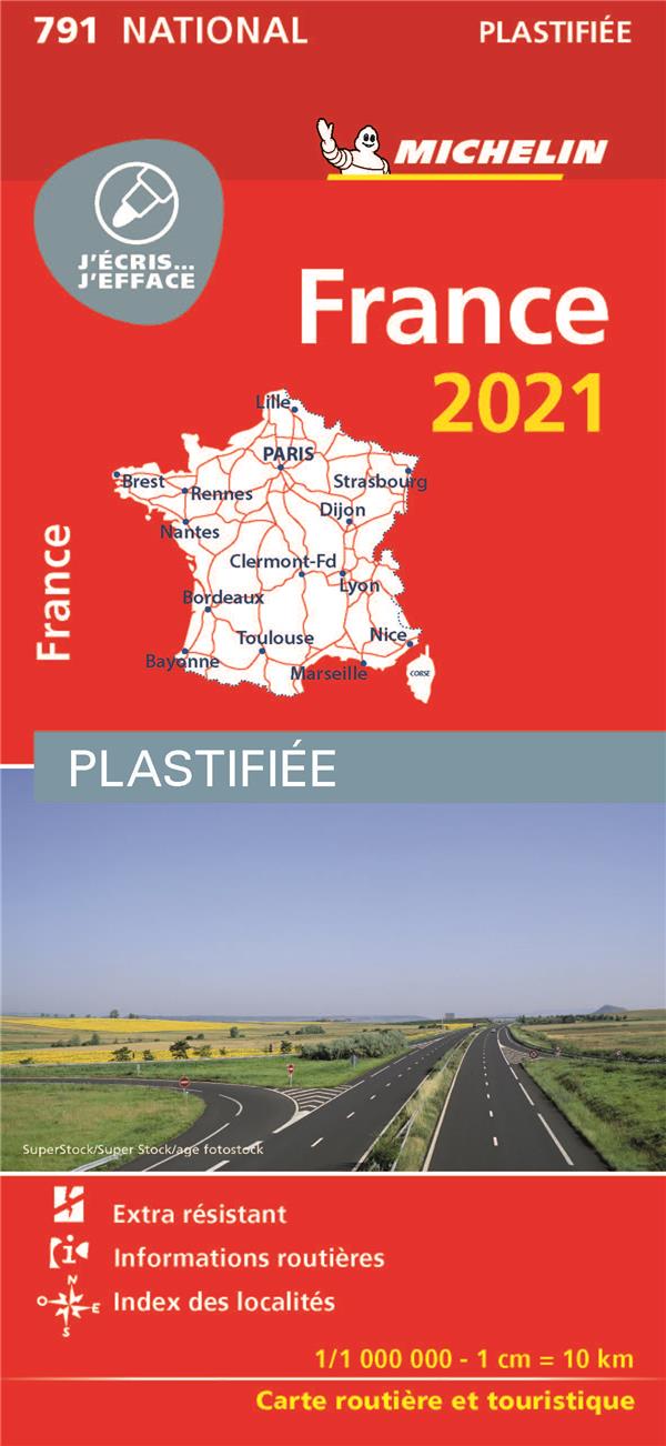 France ; plastifiée (édition 2021) - flash vidéo