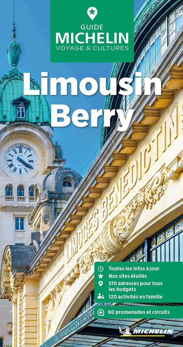 Le guide vert : Limousin, Berry (édition 2025)