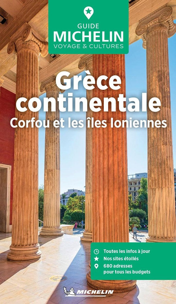 Le guide vert : Grèce continentale : Corfou et les îles Ioniennes (édition 2025)