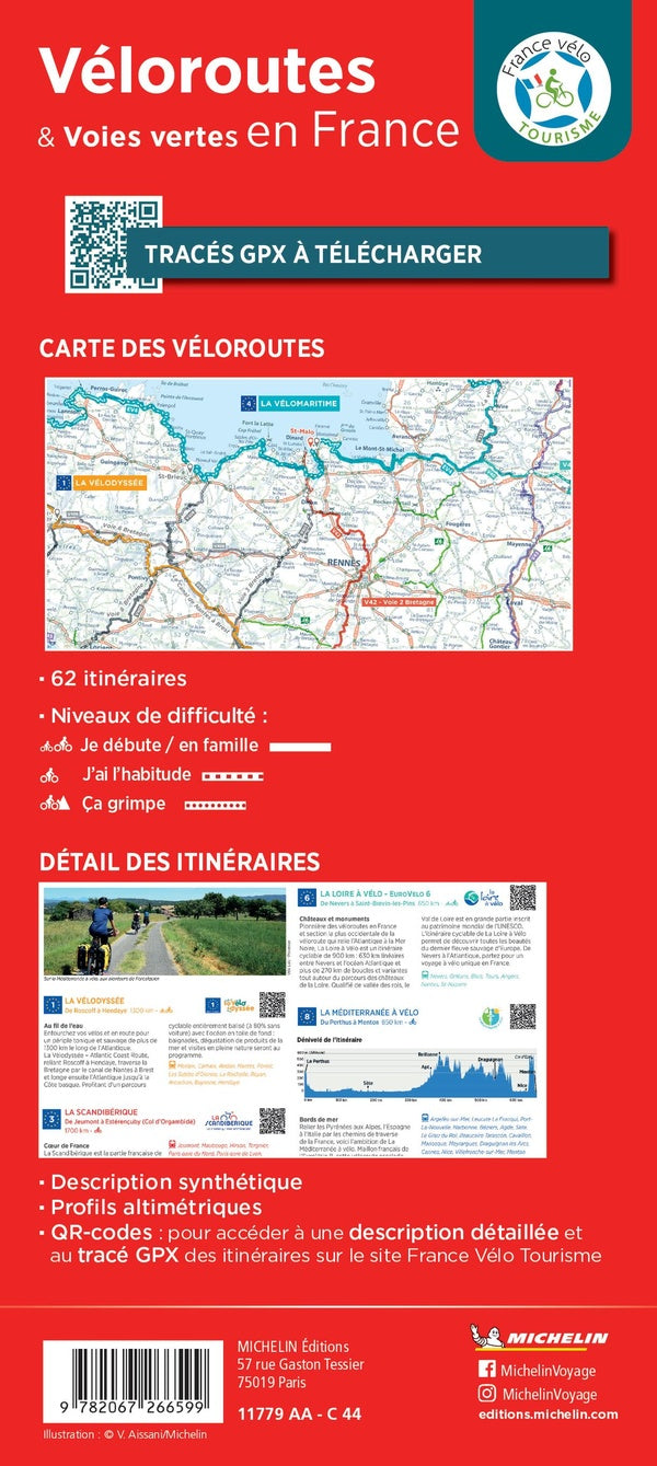Véloroutes & voies vertes en France (édition 2024)