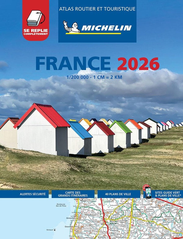 France : Atlas routier et touristique (édition 2026)