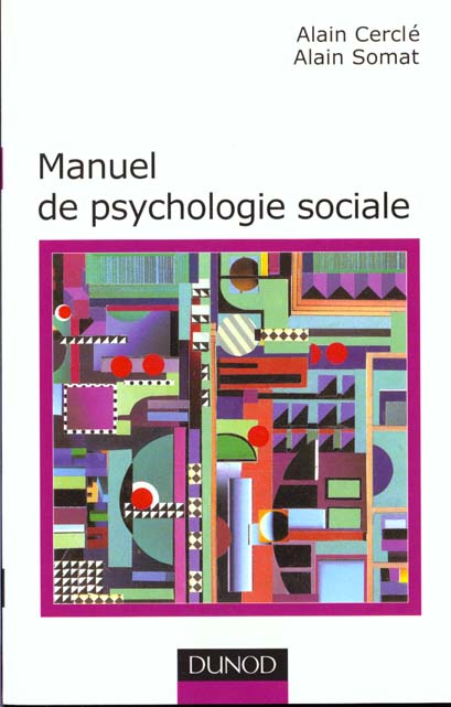 Manuel de psychologie sociale