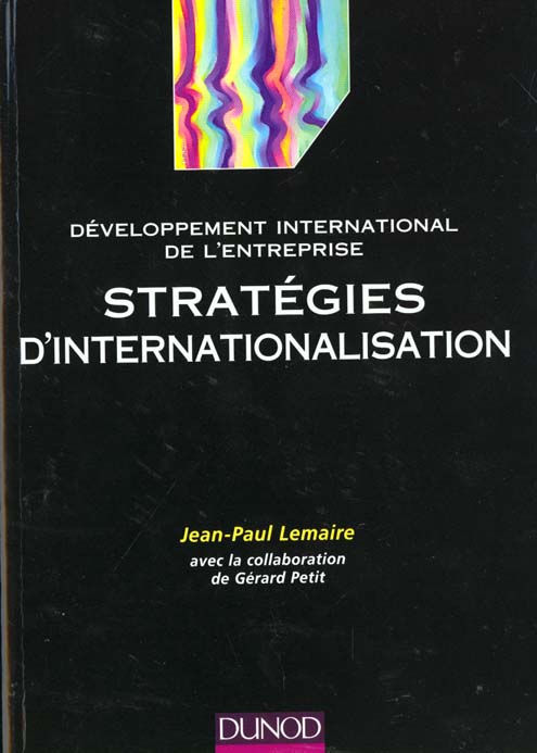 Les strategies d'internalisation - developpement international de l'entreprise