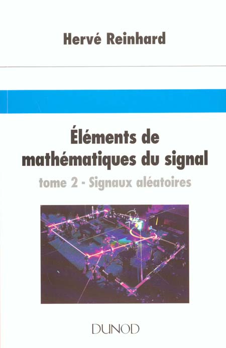 Elements de mathematiques du signal t.2