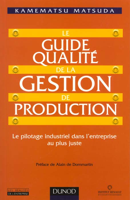 Le guide qualite de la gestion de production