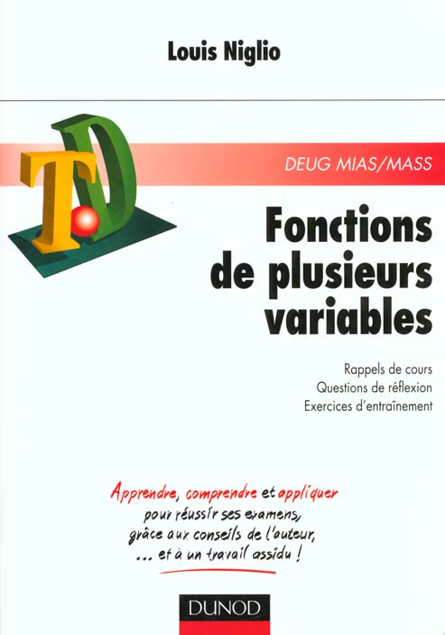 Fonctions de plusieurs variables td