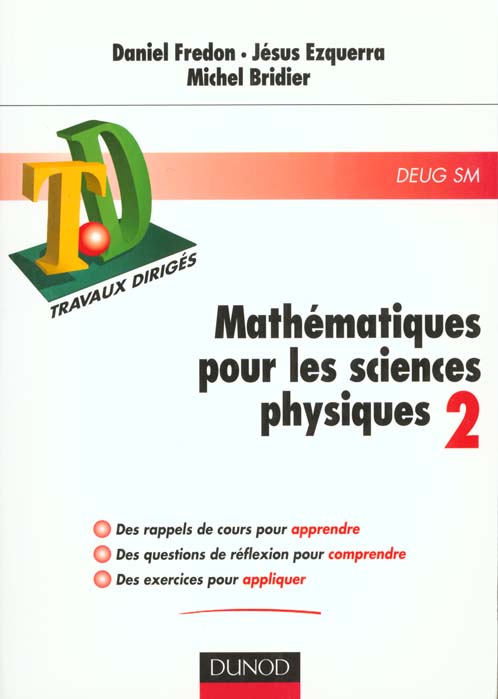 Maths sciences physiques t.2 ; td