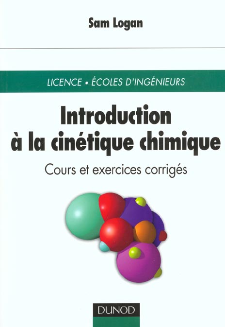 Introduction a la cinetique chimique