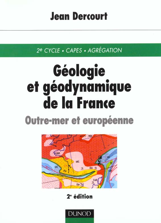 Geologie geodynamique france