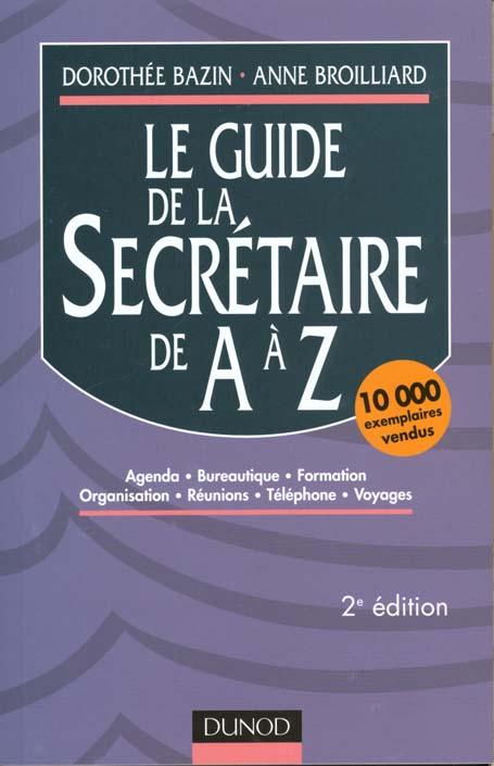 Le guide de la secretaire de A à Z