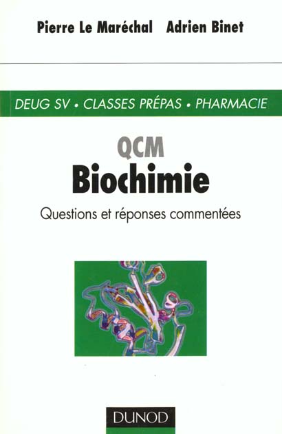 Qcm - biochimie