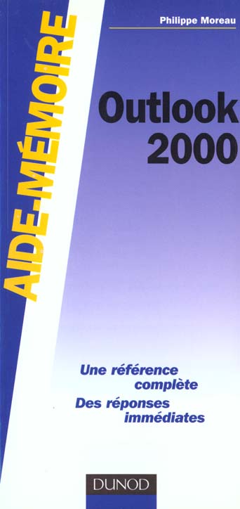 Aide memoire outlook 2000