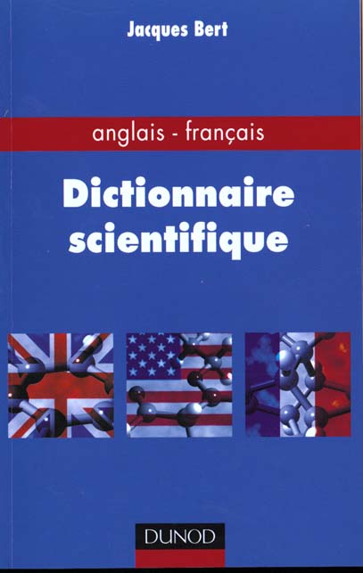 Dictionnaire scientifique anglais-francais