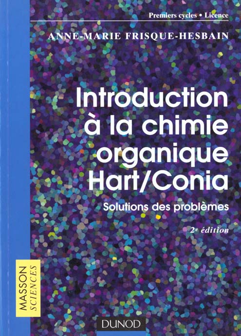 Introduction a la chimie organique hart et conia