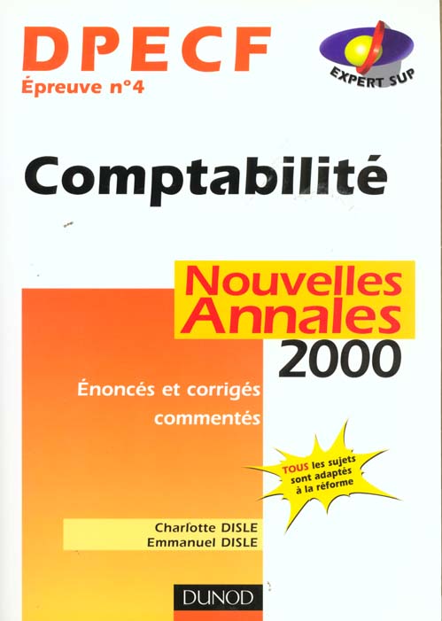 Dpecf n.4 ; comptabilite generale de l'entreprise