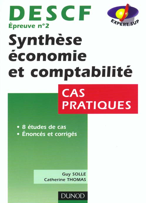 Synthese economie et comptabilite ; descf n.2 ; cas pratiques
