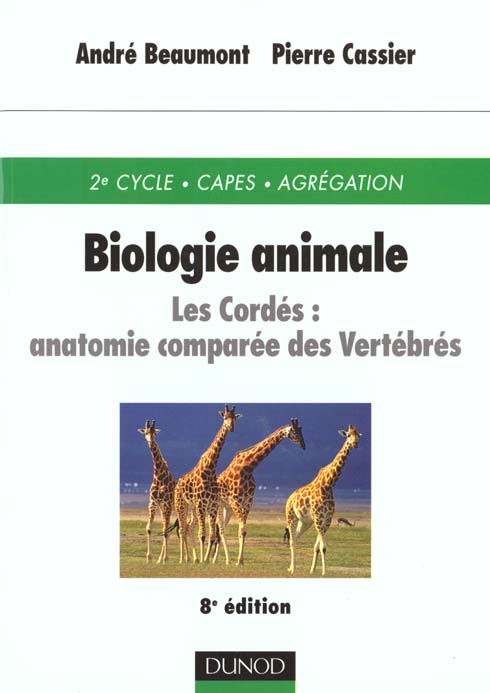 Biologie animale ; les cordes