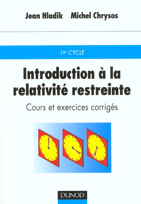 Introduction à la relativité restreinte