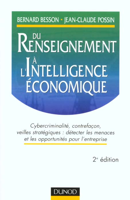Du renseignement a l'intelligence economique - 2eme edition