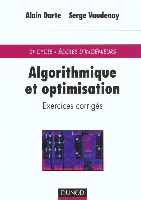 Algorithmique et optimisation ; exercices corriges