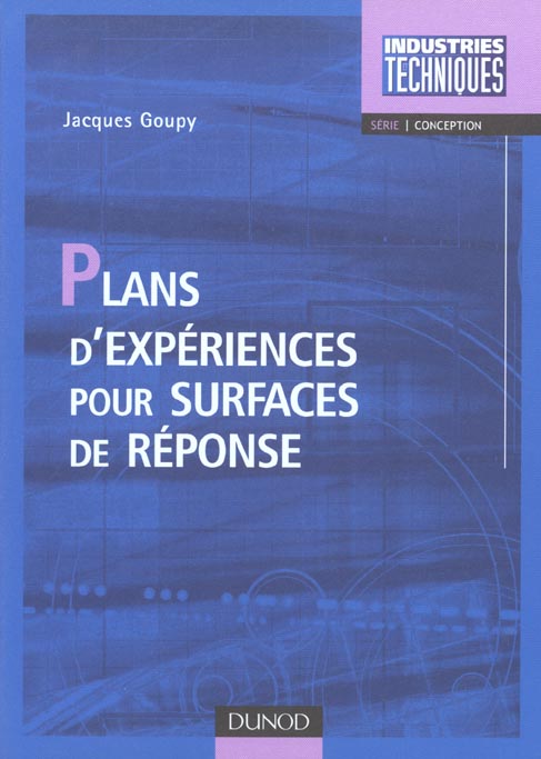 Plans d'experiences pour surfaces de reponses