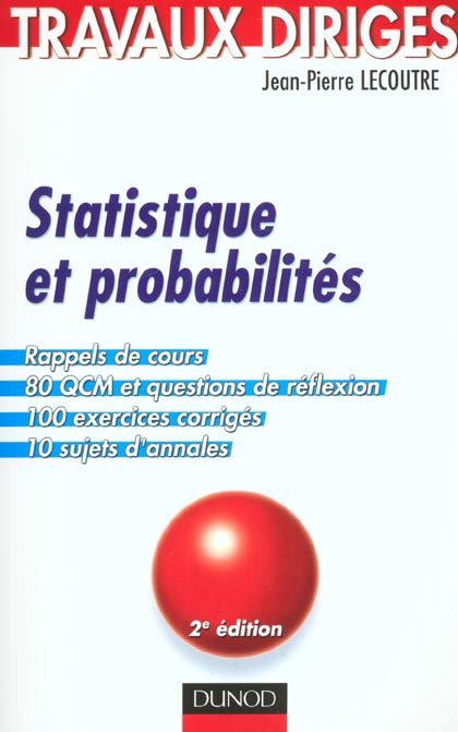 Statistiques et probabilites ; td ; 2e edition