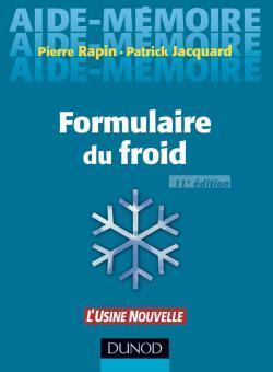 Formulaire du froid 11e edition