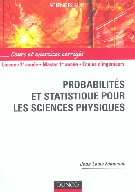 Probabilites et statistique pour les sciences physiques