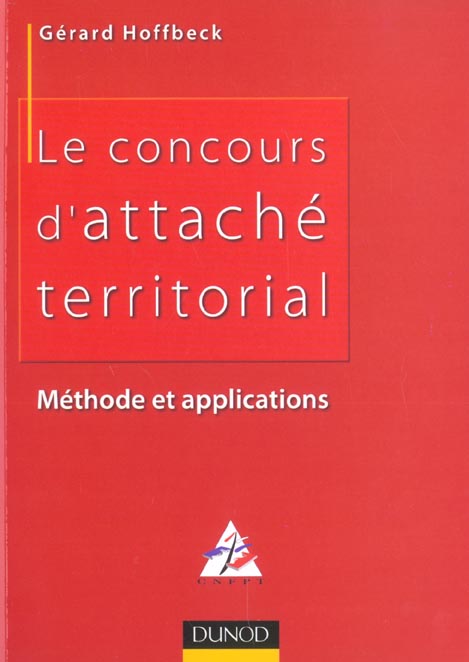 Le concours d'attache territorial ; methode et applications