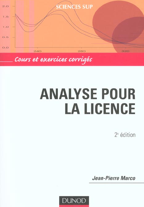 Analyse pour la licence - 2eme edition