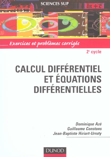 Calcul differentiel et equations differentielles