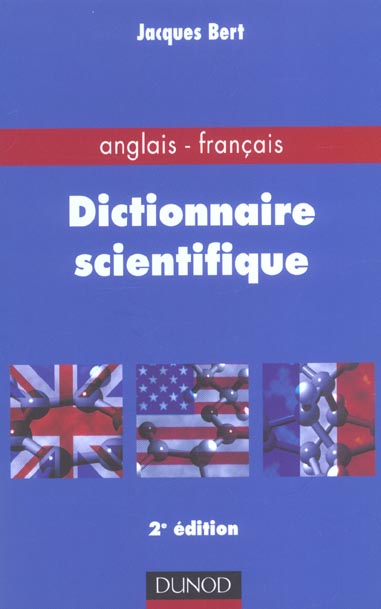 Dictionnaire scientifique anglais-francais ; 2e edition