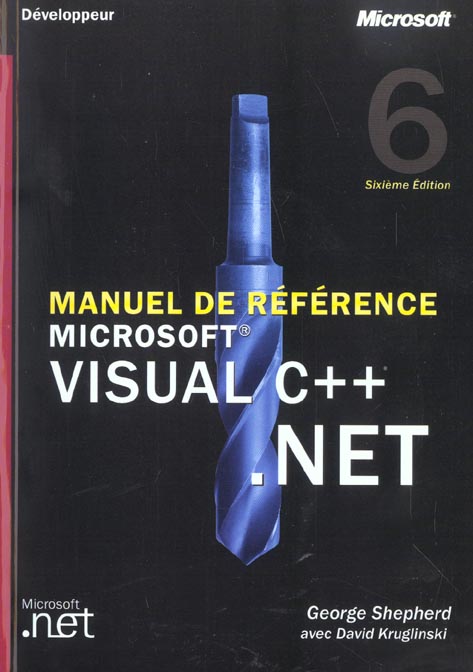 Manuel de reference microsoft visual c++ .net (6e édition)
