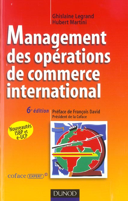 Management des operations de commerce international (6e édition)