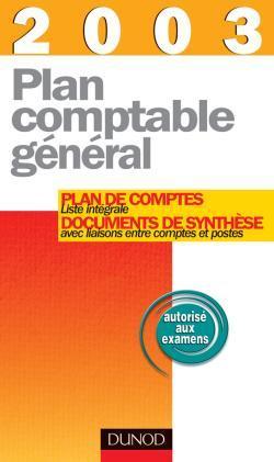 Plan comptable generale 2003