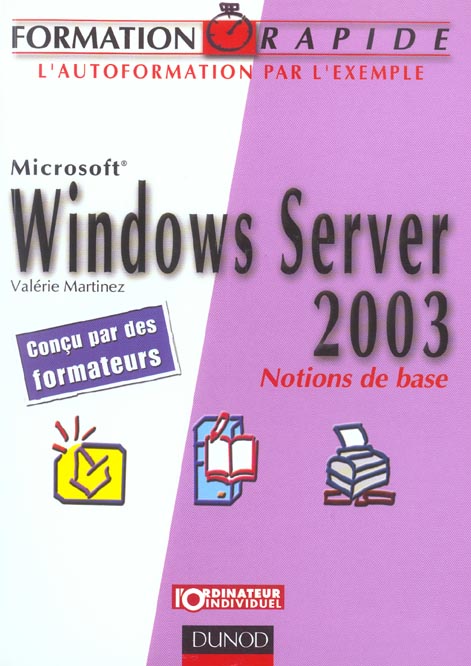 Windows server 2003 ; notions de base