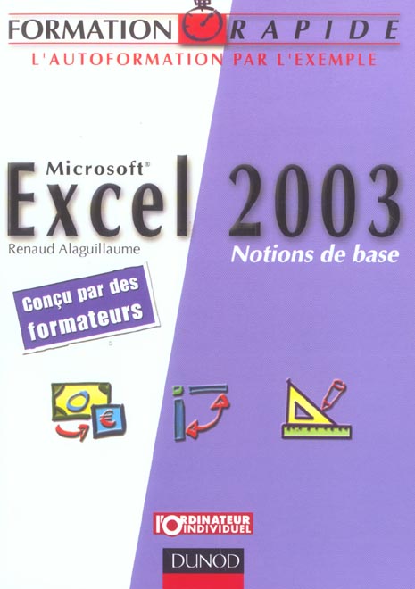Excel 2003 - notions de base