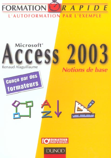 Access 2003 - notions de base