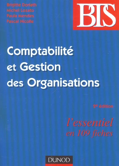 Comptabilite et gestion des organisations (2e édition)