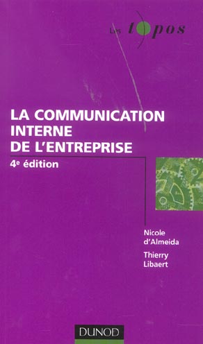 La communication interne de l'entreprise (4e édition)
