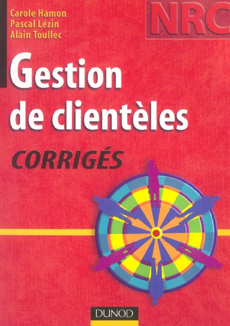 Gestion de clienteles ; corriges ; nrc