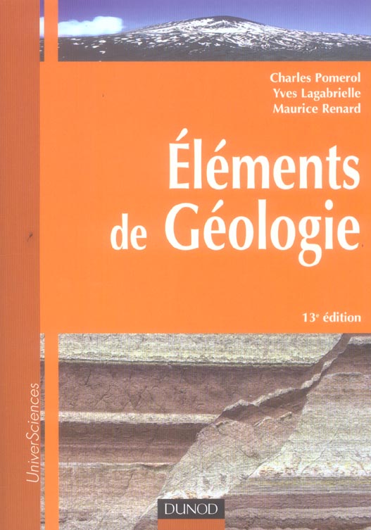 Elements de geologie (13e édition)